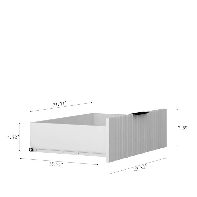 Storage Cabinet with Door Drawers Open Shelves
