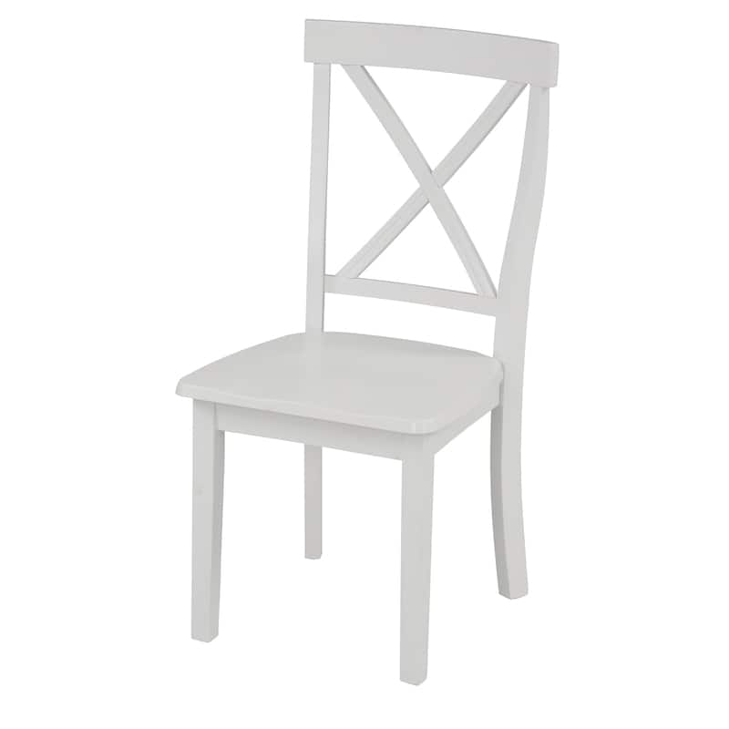 5-Piece Modern Wooden Dining Set with Round Table & Chairs