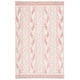 preview thumbnail 17 of 23, SAFAVIEH Handmade Metro Gerlinde Wool Rug 6' Square - Pink/Ivory - Square