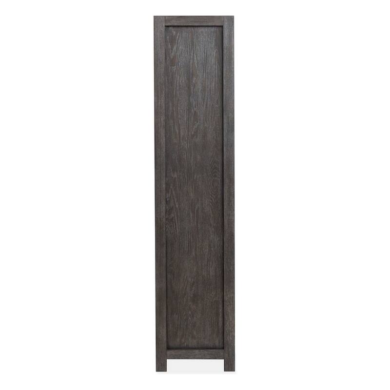 Magnussen Home Plum Creek Ravenwood Black Bookcase - 38"W x 18"D x 80"H