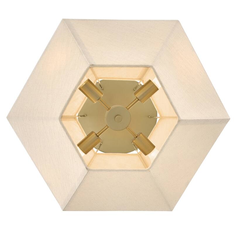 Hinkley Lighting 47494 Lyla 4 Light 24" Wide Drum Chandelier with