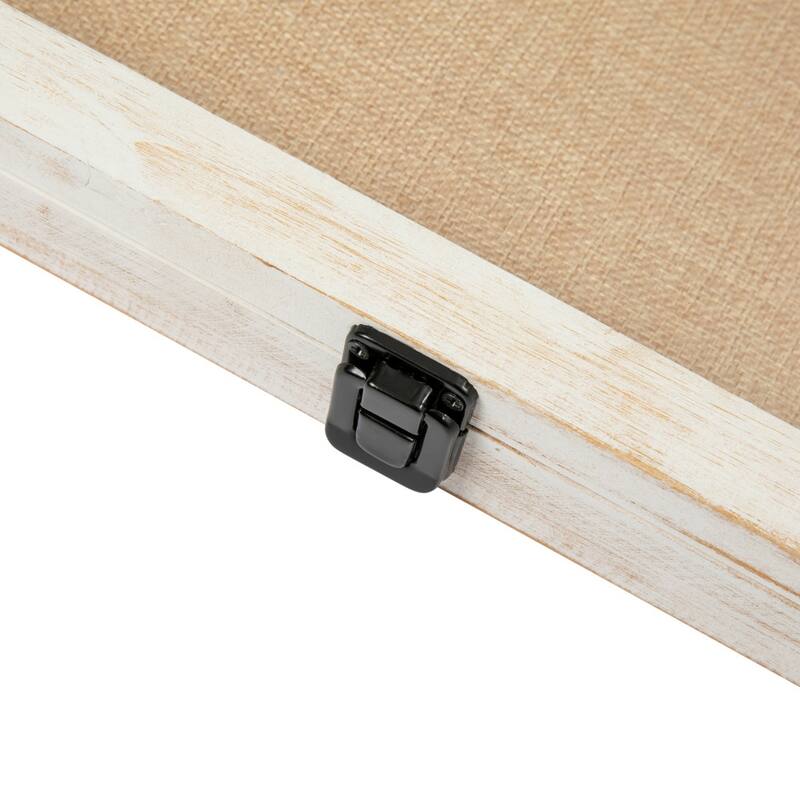 Solid Pine Shadow Display Case with Linen Liner