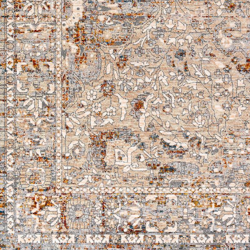 Livabliss Actona Vintage Distressed Area Rug