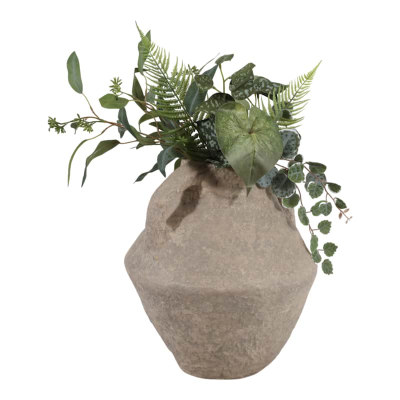 Pottery Modern Decorative Vase Featuring Unique Sculptural Form