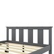preview thumbnail 23 of 22, Full Size Classic Modern Design Wood Platform Bed Bed Frame with Footboard and Headboard