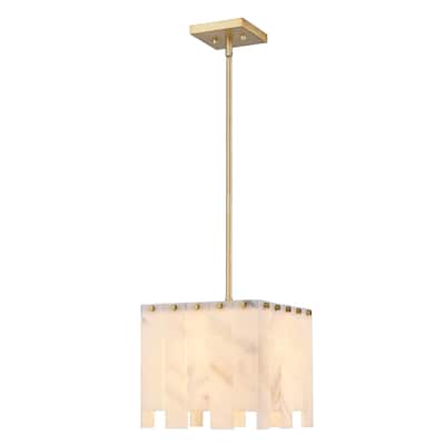 Viviana 1 Light Pendant - Rubbed Brass