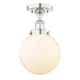 Option Polished Nickel / Matte White