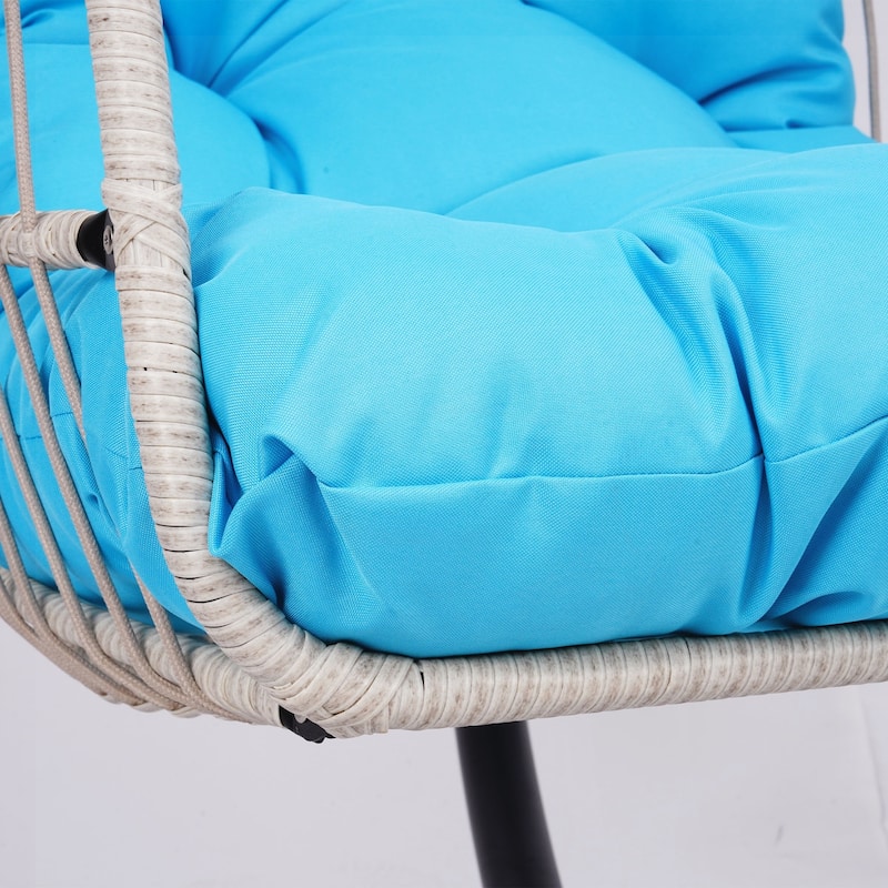 Outdoor Egg Hanging Chair with Stand