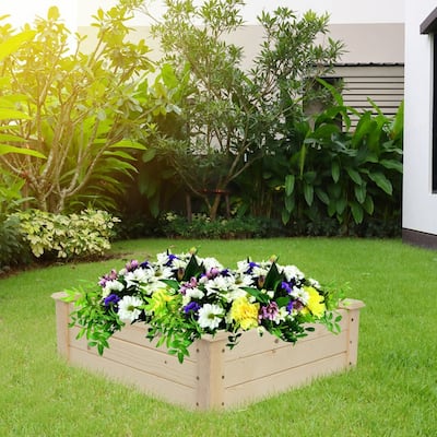 Wooden Planting Frame Ground Type