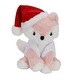 preview thumbnail 1 of 2, Lambs & Ivy Autumn Pink Fox Holiday/Christmas Plush Stuffed Animal Toy