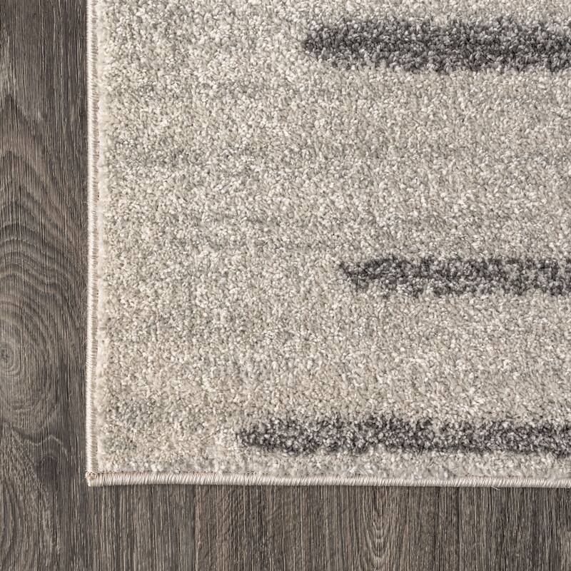 JONATHAN Y Aisha Berber Stripe Geometric Area Rug