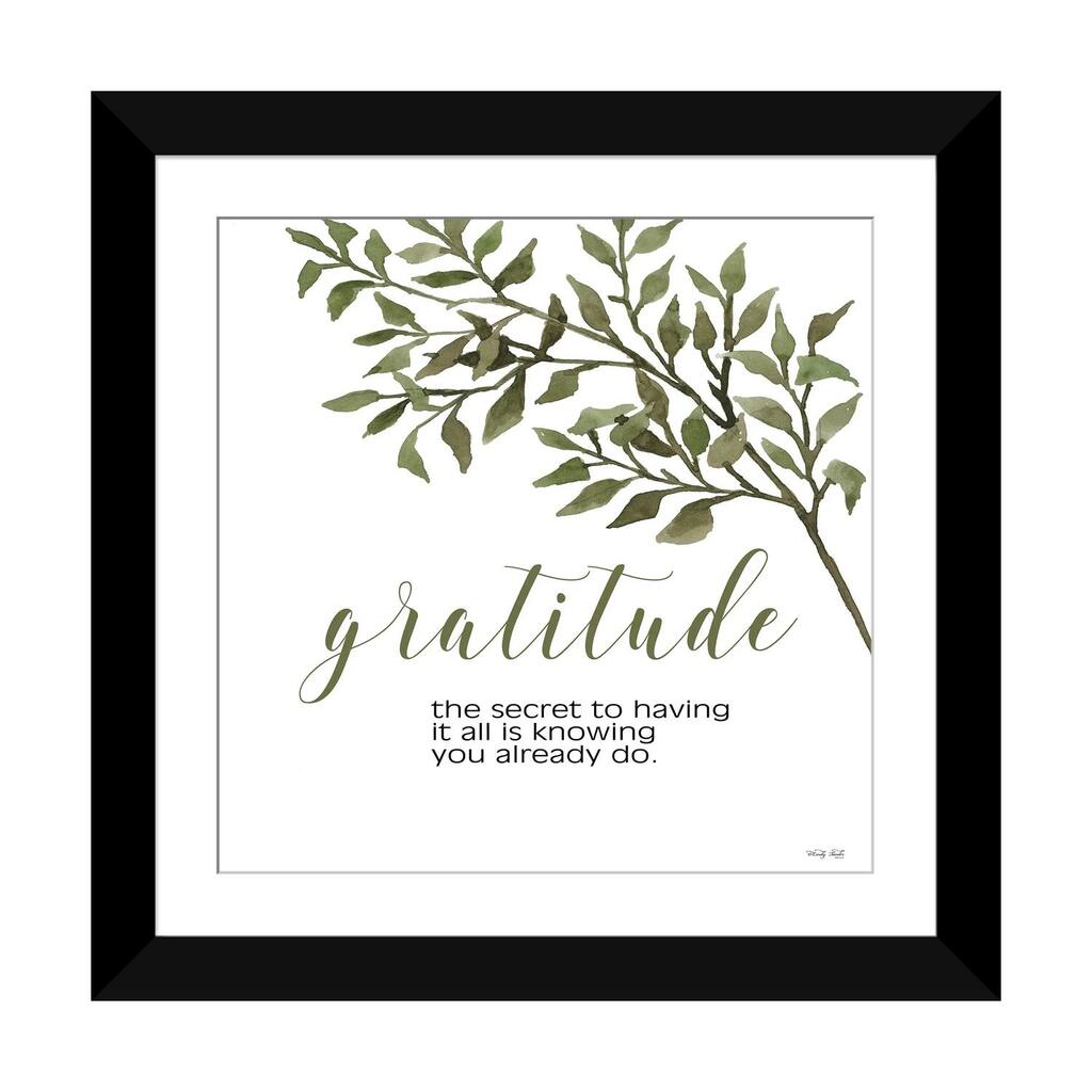 iCanvas "Gratitude" by Cindy Jacobs