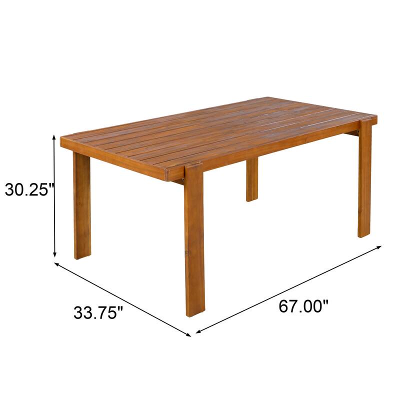 Christopher Knight Home - Ardena Modern Solid Wood Outdoor Dining Set with Round Back Cushioned Chairs