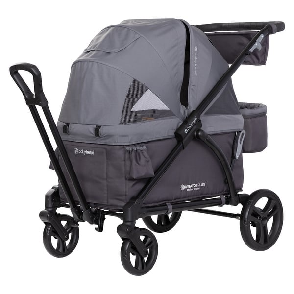 slide 1 of 1, Baby Trend Navigator PLUS 2-in-1 Stroller Wagon, Dash Midnight