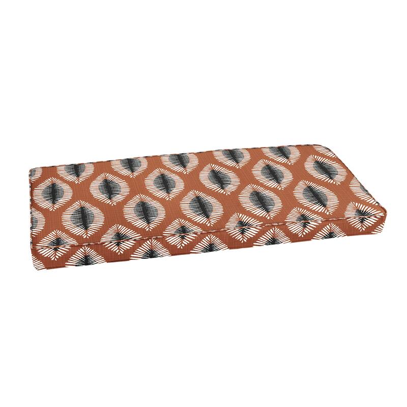 Sorra Home Hayden Sunstone Indoor/Outdoor Corded Bench Cushion