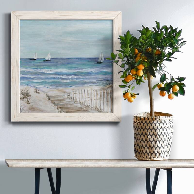Gulf Shores III-Premium Framed Canvas - Ready to Hang