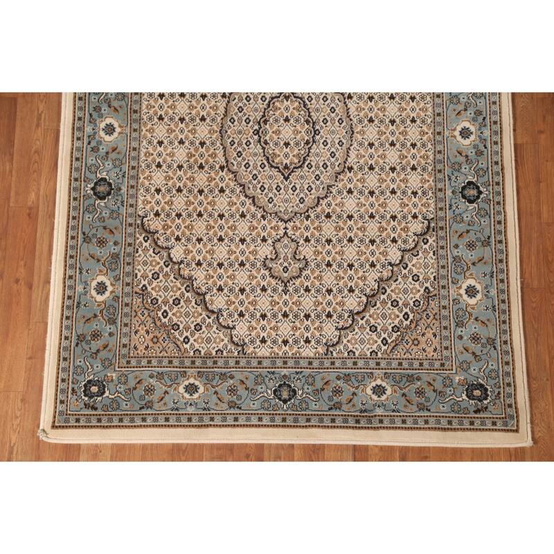 Geometric Tabriz Turkish Oriental Area Rug Machine Made Carpet - 4'5" x 6'0"