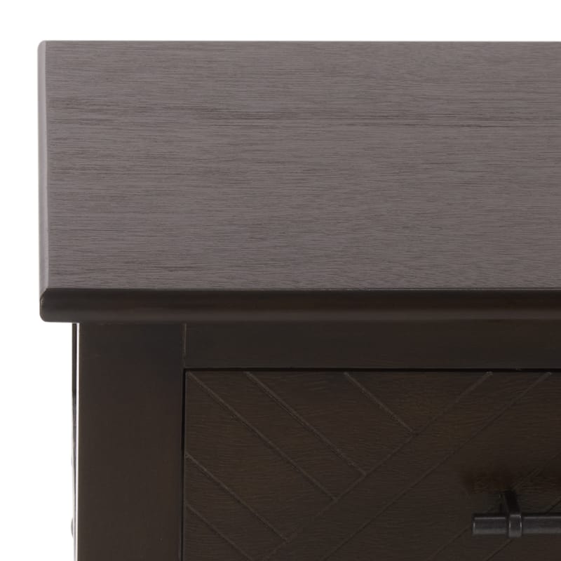 SAFAVIEH Jeanie 3-Drawer Bottom Shelf Console Table - 47.3" W x 13" L x 29.5" H - 47"W x 13"D x 30"H