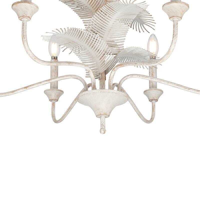 Acroma 6 - Light Steel Dimmable Classic/Tradition Chandelier