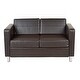 preview thumbnail 5 of 5, Pacific Love Seat in Espresso Faux Leather
