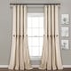 preview thumbnail 5 of 152, Lush Decor Linen Button Single Panel Window Curtain