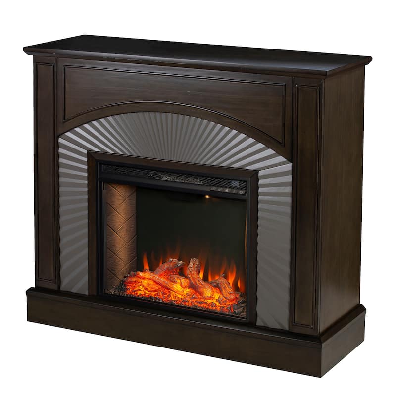 SEI Furniture Billingsdon Fireplace - 45"W x 16"D x 40"H