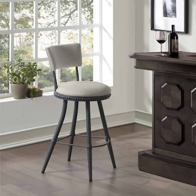 Benton Adjustable Swivel Bar Stool