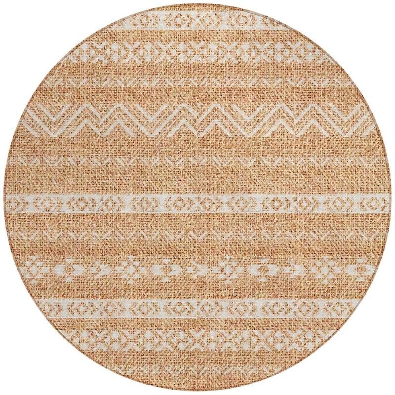 HomeRoots Southwestern Transitional Rectangle Outdoor Rug