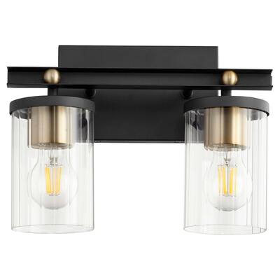 Quorum International 529-2-80 Empire 2 Light 13" Wide Vanity Light