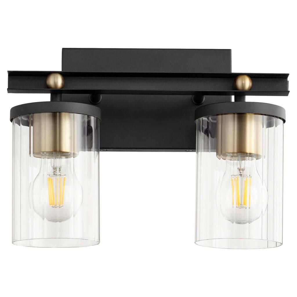 Quorum International 529-2-80 Empire 2 Light 13" Wide Vanity Light
