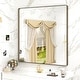preview thumbnail 180 of 192, KIOTEE Modern Metal Frame Wall Mounted Bathroom Vanity Mirror with 5-year warranty 36x36 - Bronze