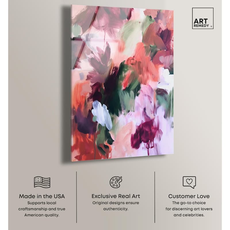 Adelas Garden II Acrylic by Art Remedy, Ready to Hang