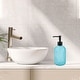 preview thumbnail 8 of 15, Elegant Soap Pump Dispenser for Bathroom 13.52oz 1 Pc Blue Black