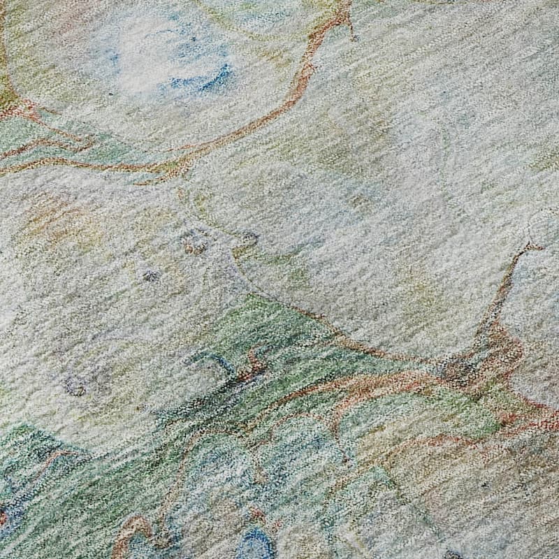 Premium Washable Super Soft Contemporary Ripples Mayfield Rug