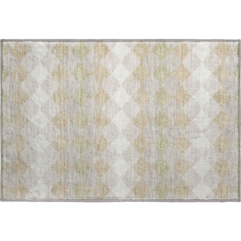 Premium Washable Super Soft Diamond Modern Mayfield Rug