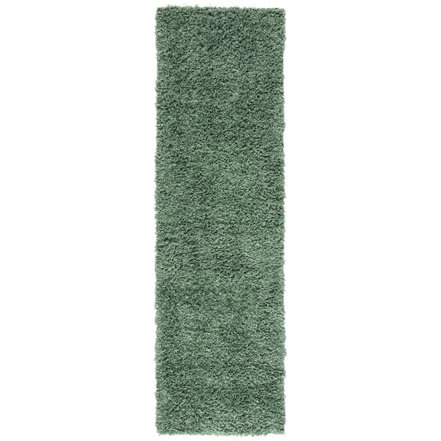 SAFAVIEH August Shag Veroana Solid 1.5-inch Thick Rug