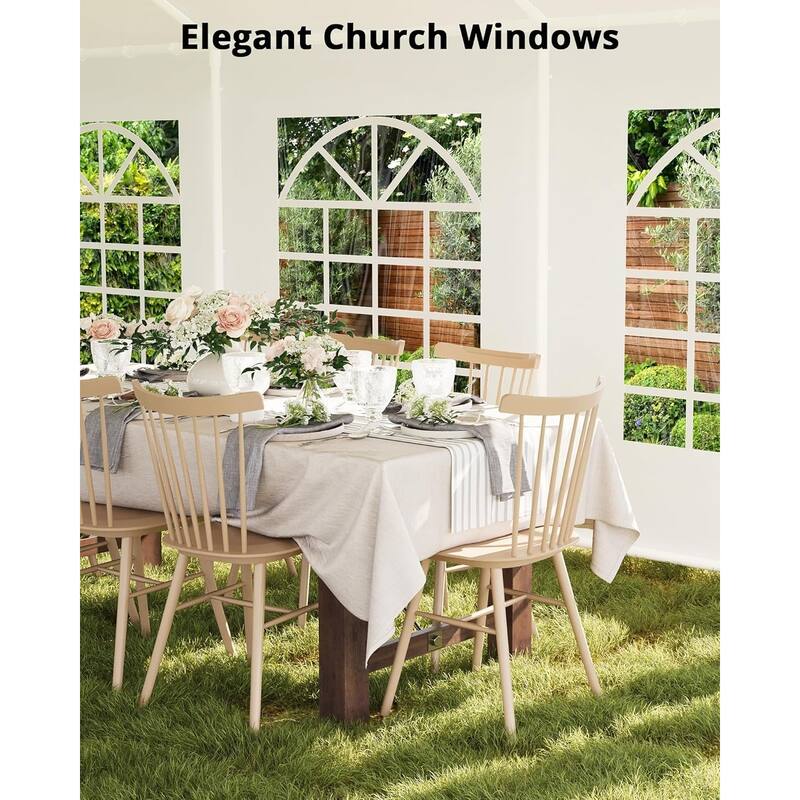 Party Tent Heavy Duty, Outdoor Wedding Tent Event Shelter with Carry Bags