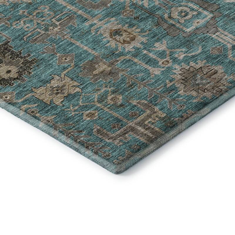 Premium Washable Super Soft Traditional Global Mayfield Rug