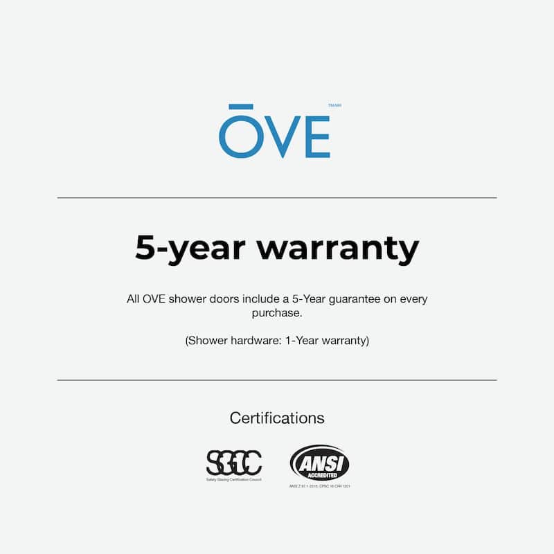 Ove Decors 15SGP-PASA47 Pasadena 72" High x 47-3/8" Wide Pivot