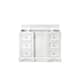 Option Bright White Cabinet Base Only - No Top