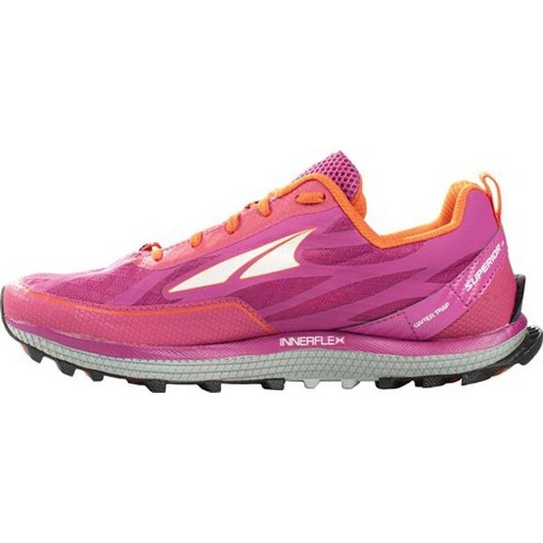 pink trail running shoes