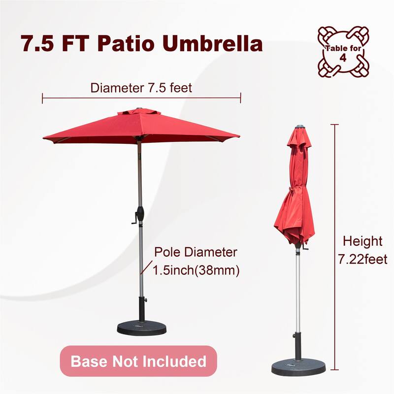 7.5FT Patio Umbrella