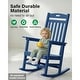preview thumbnail 111 of 134, WINSOON All Weather HIPS Outdoor Rocking Chair, Set of 2
