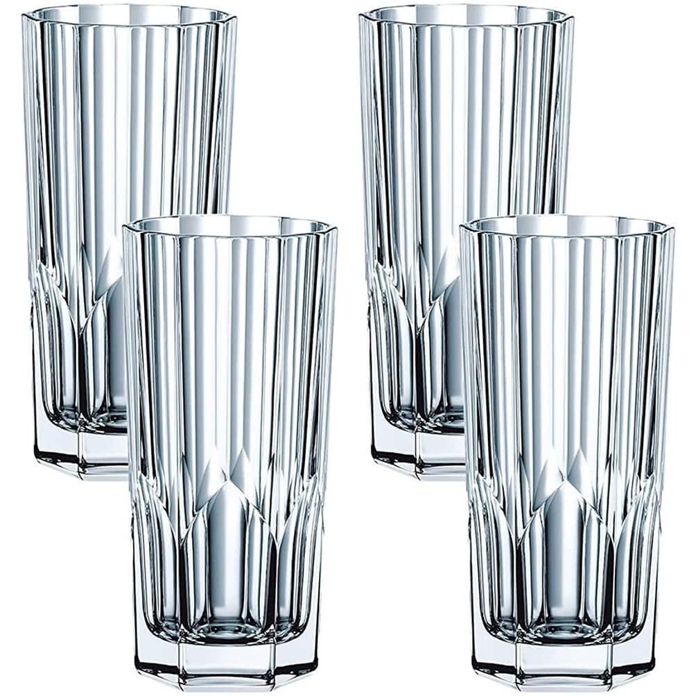 Nachtmann Set of 4 Aspen Long Drink Glasses - 11 oz.