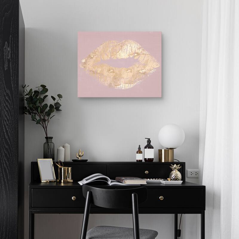 First Kiss by Belle Maison Canvas Art Print