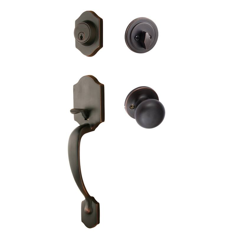 Sure-Loc CR507-DU-RD Coral Sectional Single Cylinder Keyed Entry - Vintage Bronze