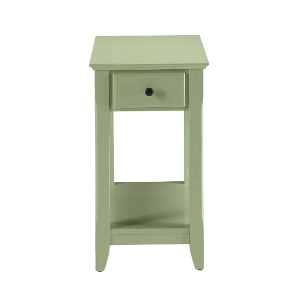 Wooden Rectangular Top with One Drawer