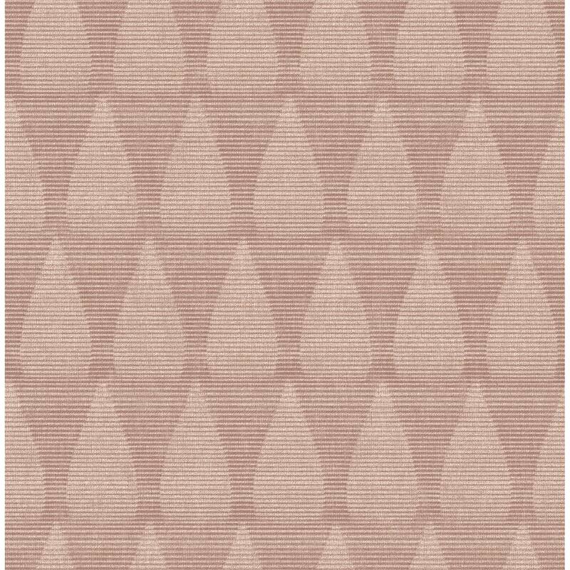 A-Street Prints Mirko Rust Ogee Wallpaper