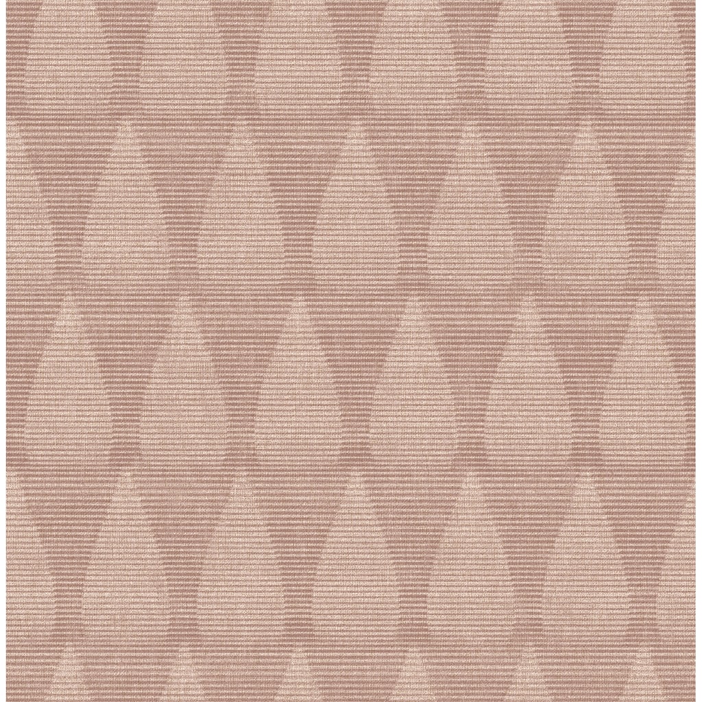 A-Street Prints Mirko Rust Ogee Wallpaper