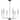 Vaxcel Lighting H0297 6 Light 26" Wide Taper Candle Style Chandelier